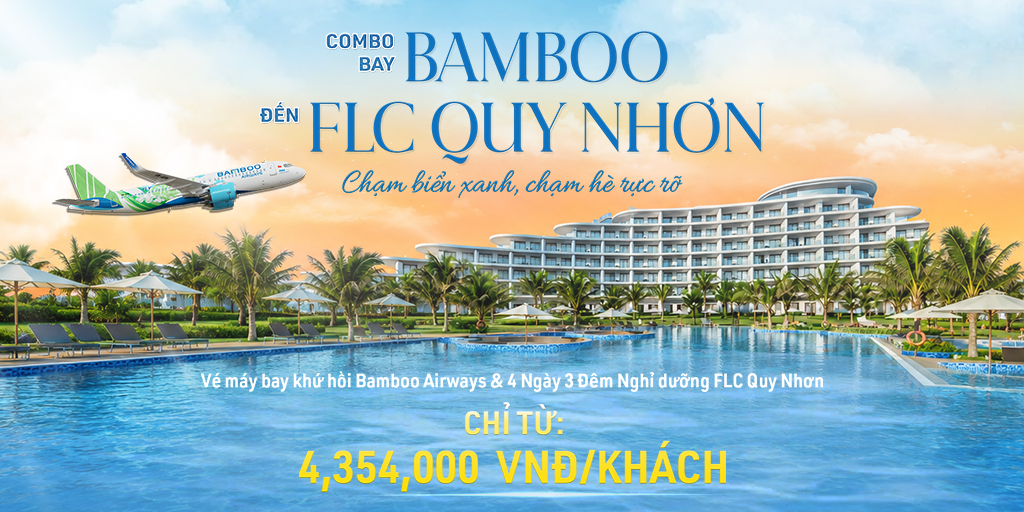 Hiện Bamboo Airways cùng FLC đang tung ra ưu đãi hấp dẫn trong hè 2026 